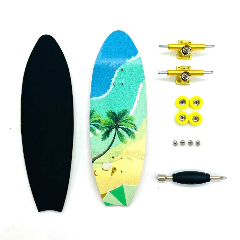 Finger Longboard Plage