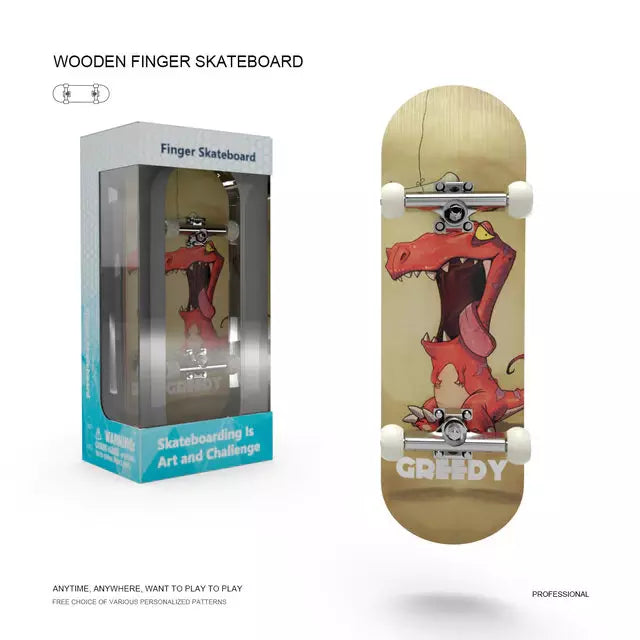 Finger skate pro dinosaure